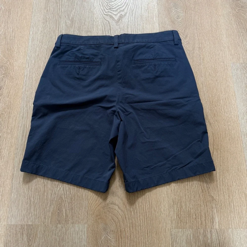 Vineyard Vines On‎ The Go Shorts Mens 30 Navy Blue Stretch Performance Chino 9